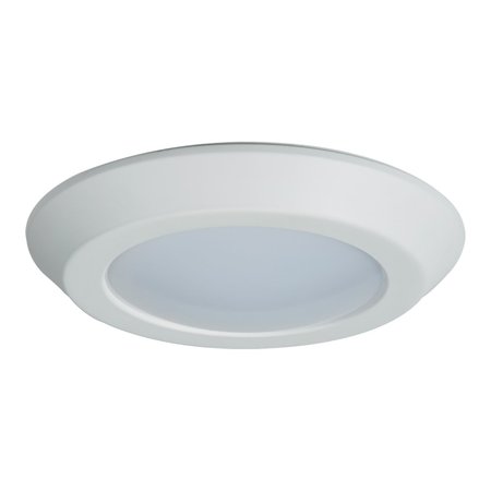 COOPER LIGHTING Halo BLD6 Series Matte White 6 in. W LED Recessed Surface Mount Light Trim 10 W BLD6089SWHR
